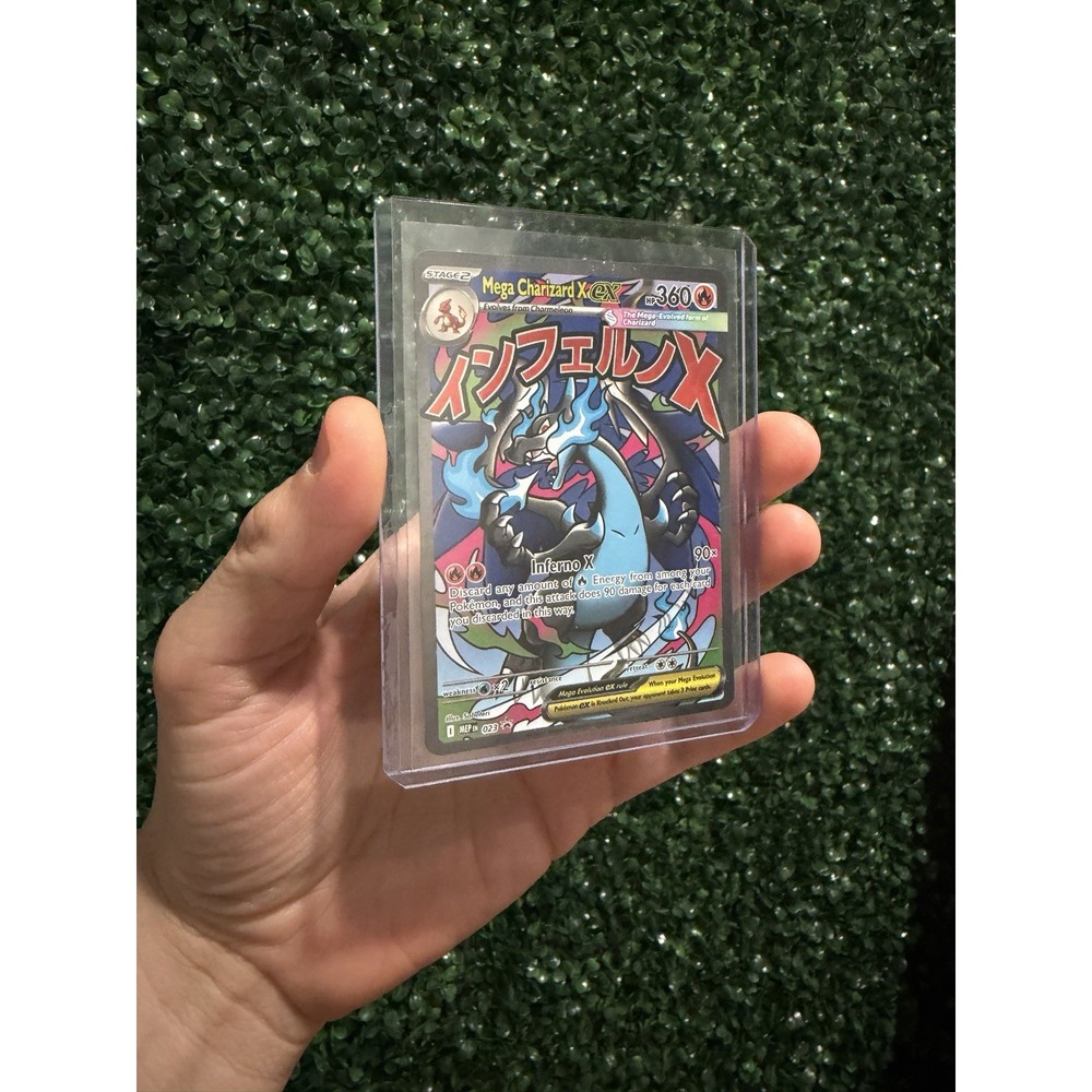 Mega Charizard X ex 023 Me: Mega Evolution Promo Holo
